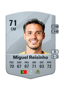 Miguel Reisinho Common 71 Overall Rating