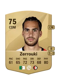 Ramiz Zerrouki Common 75 Overall Rating