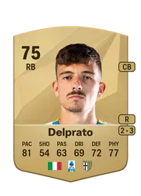 Enrico Delprato Common 75 Overall Rating