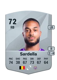 Killian Sardella Common 72 Overall Rating