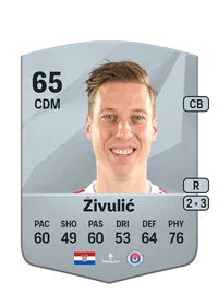 Diego Živulić Common 65 Overall Rating