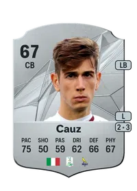 Cristian Cauz Rare 67 Overall Rating