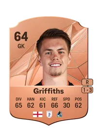 Josh Griffiths Rare 64 Overall Rating