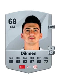 Soner Dikmen Common 68 Overall Rating