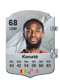 Mory Konaté Rare 68 Overall Rating