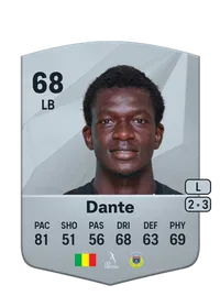 Amadou Dante Common 68 Overall Rating