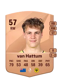 Oskar van Hattum Common 57 Overall Rating