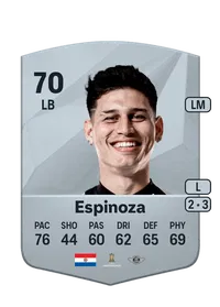 Matías Espinoza Common 70 Overall Rating