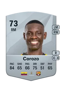 Janner Corozo Common 73 Overall Rating