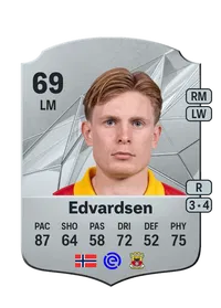 Oliver Valaker Edvardsen Rare 69 Overall Rating