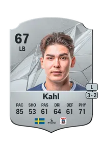 Eric Kahl Rare 67 Overall Rating