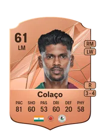 Liston Colaço Rare 61 Overall Rating