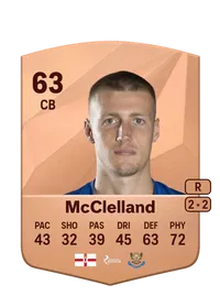 Sam McClelland Common 63 Overall Rating