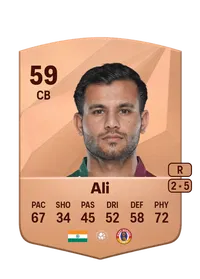 Anwar Ali Common 59 Overall Rating