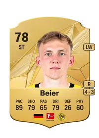 Maximilian Beier Rare 78 Overall Rating