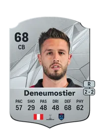 Alec Deneumostier Rare 68 Overall Rating