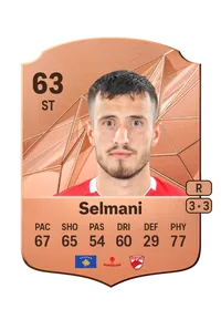 Astrit Selmani Rare 63 Overall Rating