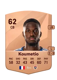 Billy Koumetio Common 62 Overall Rating