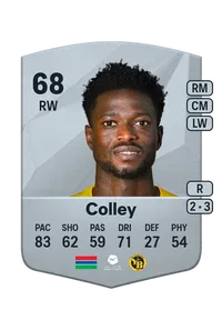 Ebrima Colley Common 68 Overall Rating