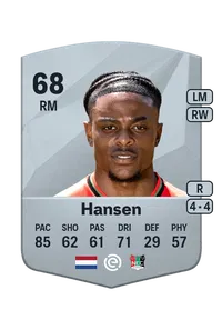 Sontje Hansen Common 68 Overall Rating