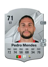 Pedro Mendes Rare 71 Overall Rating