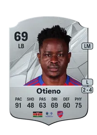 Erick Otieno Rare 69 Overall Rating