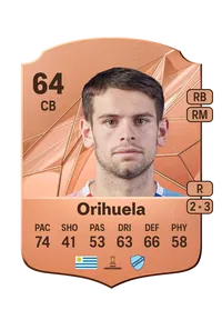 Renzo Orihuela Rare 64 Overall Rating