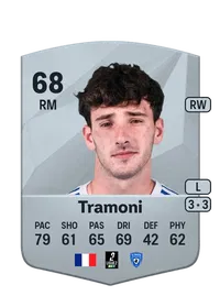 Lisandru Tramoni Common 68 Overall Rating