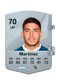 Braian Martínez Common 70 Overall Rating