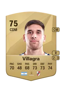 Rodrigo Villagra Common 75 Overall Rating