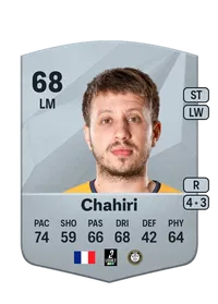 Mehdi Chahiri Common 68 Overall Rating