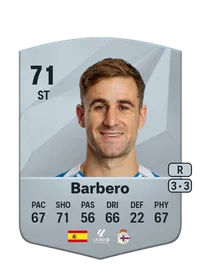 Barbero Common 71 Overall Rating