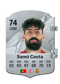 Samú Costa Rare 74 Overall Rating