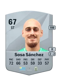 Nicolás Sosa Sánchez Common 67 Overall Rating