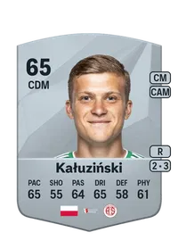 Jakub Kałuziński Common 65 Overall Rating