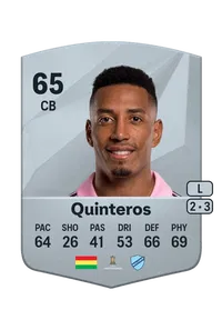 Jairo Quinteros Common 65 Overall Rating