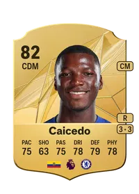 Moisés Caicedo Rare 82 Overall Rating