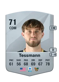 Tanner Tessmann Common 71 Overall Rating