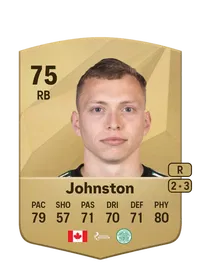 Alistair Johnston Common 75 Overall Rating