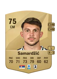 Lazar Samardžić Common 75 Overall Rating