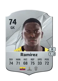 Moisés Ramírez Rare 74 Overall Rating