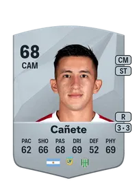 Ezequiel Cañete Common 68 Overall Rating