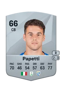 Andrea Papetti Common 66 Overall Rating