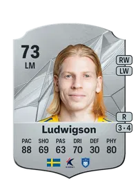 Gustav Ludwigson Rare 73 Overall Rating