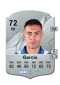 Joaquín García Rare 72 Overall Rating