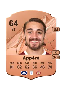 Louis Appéré Rare 64 Overall Rating