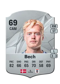 Tobias Bech Rare 69 Overall Rating