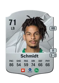 Isaac Schmidt Rare 71 Overall Rating