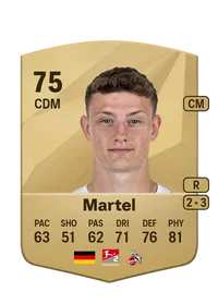 Eric Martel Common 75 Overall Rating