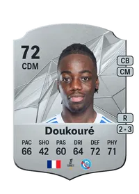 Ismaël Doukouré Rare 72 Overall Rating